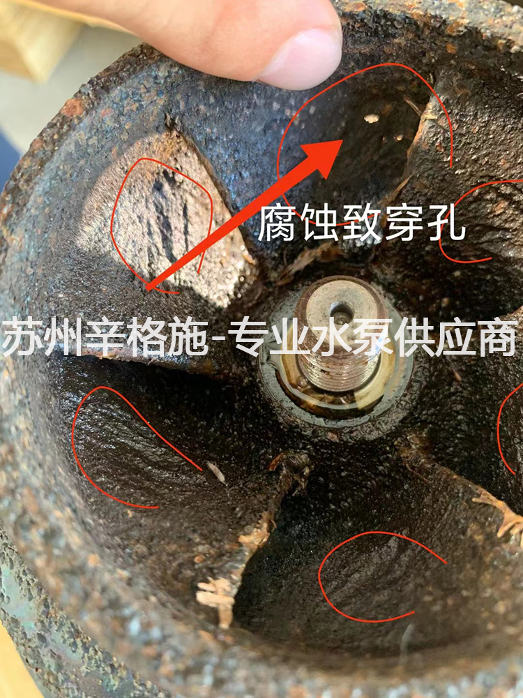 杭州南方铸铁泵生锈怎么办？